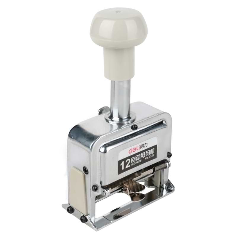 Автомат дугаарлагч 12 орон Deli 7512