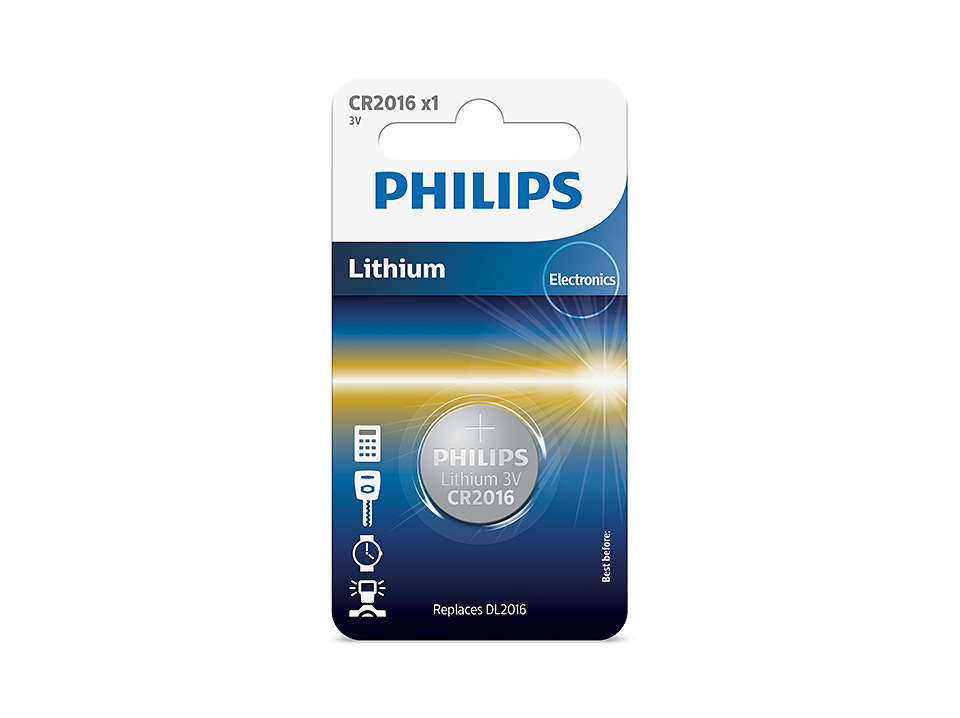 Батарей бөөрөнхий Phillips CR2016