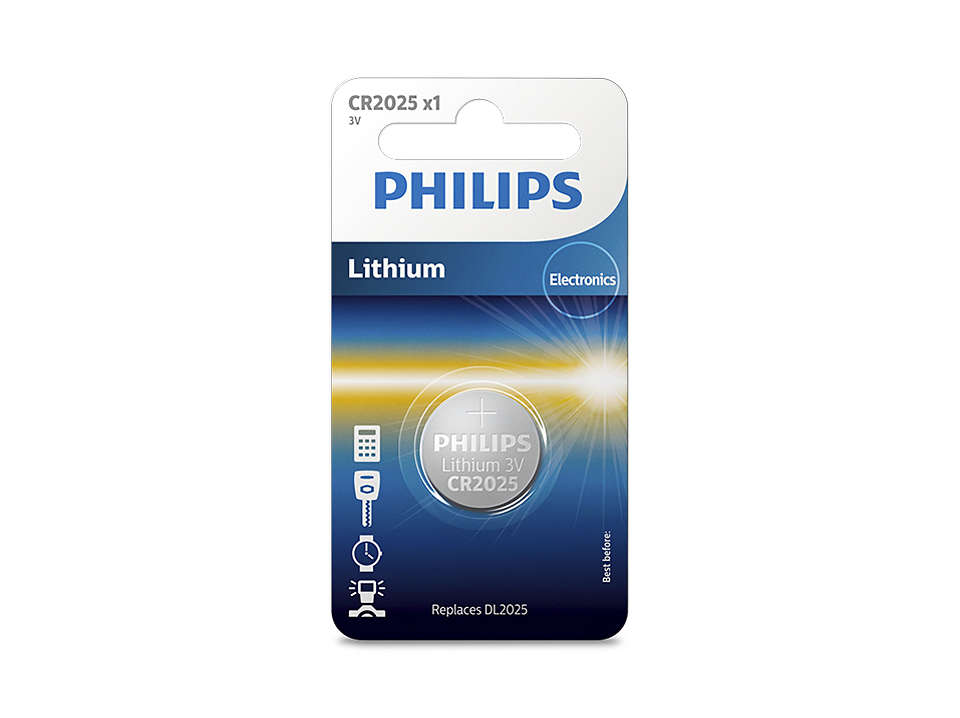 Батарей бөөрөнхий Phillips CR2025