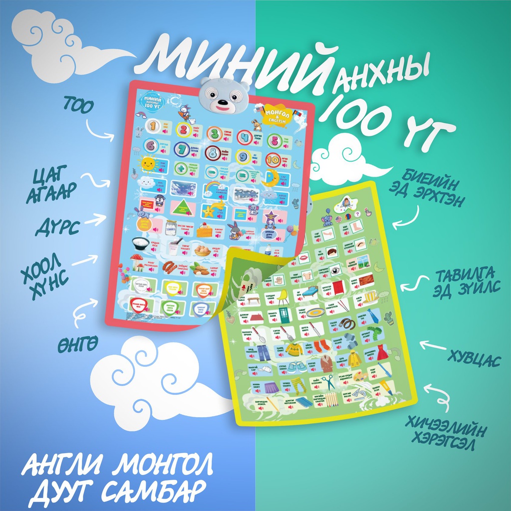 Миний анхны 100 үг