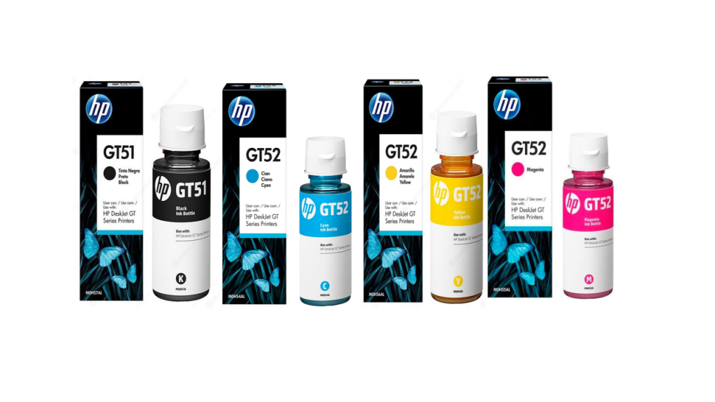 Шингэн хор 4 өнгө HP GT51/52 хар