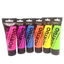 Акрилик будаг 75мл 6 өнгө неон  Yalong YL242221-75