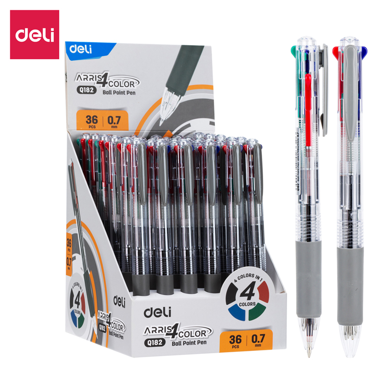 Тосон бал 0.7мм 4 өнгө DELI Q182