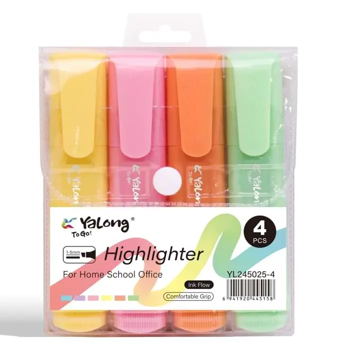 Тодруулагч 4 өнгө Yalong YL245025-4