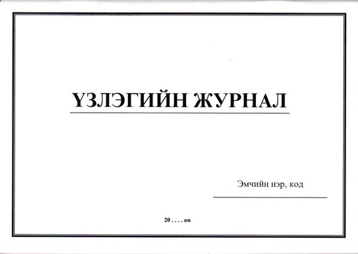 [200200] Үзлэгийн журнал