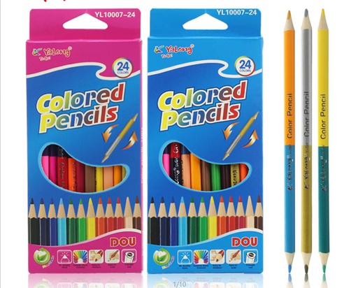 [120018] Будгийн харандаа 24 өнгө Yalong YL10007-24 Yalong