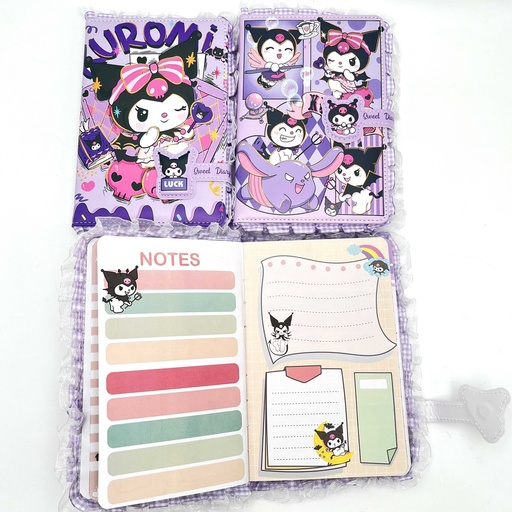 [240292] Тэмдэглэлийн дэвтэр A5 Kuromi SC-11-1 Бусад