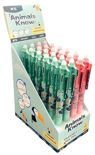 [100276] Арилгадаг үзгэн бал 0.5мм 3өнгө M&G AKPJ5971 M&G