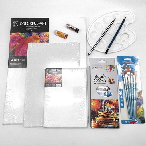 [700052] Акрилик /зургийн хэрэгслийн багц/