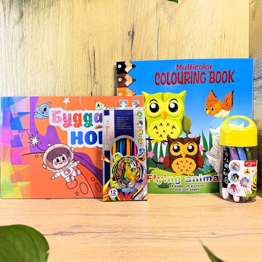 [700062] Буддаг ном 4-6 нас /зургийн хэрэгслийн багц/