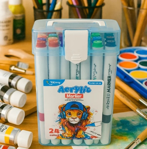 [120159] Акрилик маркер Yalong YL245112-24 Yalong