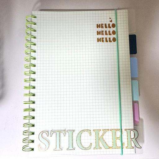 [240521] Тэмдэглэлийн дэвтэр 225*293мм A43917 Deli