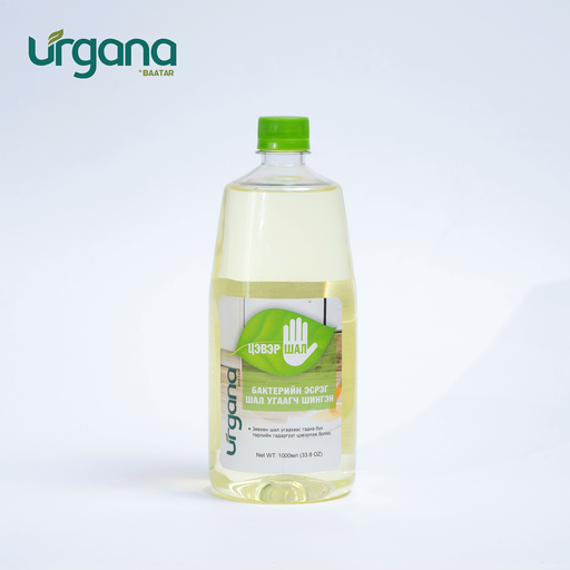 [300130] Бактерийн эсрэг шал угаагч шингэн 1л Urgana