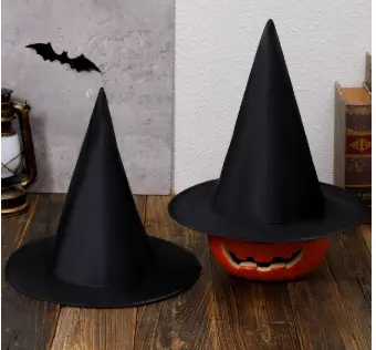 [160156]  Halloween малгай хар 33*34см 38*36см Бусад
